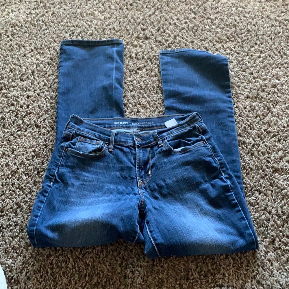 Old navy curvy profile jeans